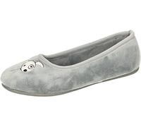 Manitu Damen 340059-09 Slipper, Grau, 41 EU, grau, 40.5 EU