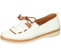Manitu Damen 840089-03 Slipper, weiß, 39 EU