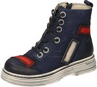 Manitu Damen 990328-05 Mode-Stiefel, blau, 41 EU