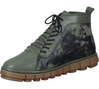 Manitu Damen 990532-07 Stiefelette, grün, 36 EU