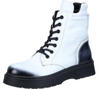 Manitu Damen damen Stiefeletten Halblange Stiefel, Weiß, 39 EU