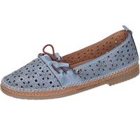 Manitu Damen Manitu-damen Slipper Sneaker, Blau, 36 EU