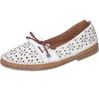 Manitu Damen Manitu-damen Slipper Sneaker, Weiß, 42 EU