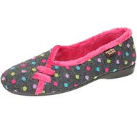 Manitu Damen Manitu-home Slippers Hausschuh, Pink, 41 EU