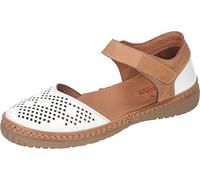 Manitu Damen Manitu Women's Sandale, Weiß, 38 EU