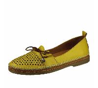 Manitu - Damen Slipper gelb - Gr. - 41