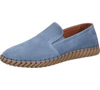 Manitu Herren 630269-05 Mokassin, Blau, 45 EU