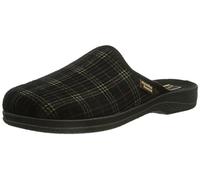 Manitu Home 220188, Herren Niedrige Hausschuhe, Schwarz (Schwarz), 46 EU (11 UK)