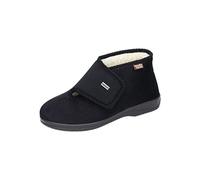 Manitu Herren 270003 Hohe Hausschuhe, Schwarz, 45 EU