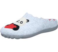 Manitu Home 320287-91, Mule für Damen, Hellgrau 91, 40 EU, Hellgrau 91, 40 EU