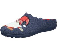 Manitu Home 320288-05, Damen-Hausschuhe, Blau 5, 42 EU, Blau 5, 42 EU