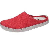 Manitu Home Damen 320006-04 Hausschuh, Rot, 40 EU