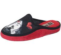 Manitu Damen home Hausschuhe, Rot, 39 EU