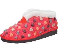 Manitu Home Damen 340010-04 Pantoletten, Rot (Rot 4), Größe 40, Rot, Rot, Größe 4, 40 EU