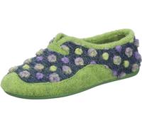 Manitu Home Damen 340097-05 Pantoletten, Blau 5, 39 EU, Blau 5, 39 EU