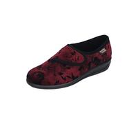 Manitu Home Damen 340244 Hausschuh, Rot, 37 EU