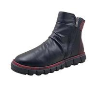 Manitu Klassische Stiefeletten für Damen, schwarz, Größe 38 EU