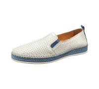 Manitu Komfort Slipper für Damen, weiß, Größe 38 EU
