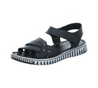 Manitu Bequeme Sandalen für Damen, schwarz, Gr. 38 EU