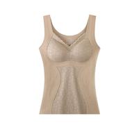 MaNMaNing Damen Unterhemd ohne Bügel glatte U Form leichtes T Shirt konvertierbarer BH nahtloses warmes Oberteil Damen dicker Winter Sling M2026015