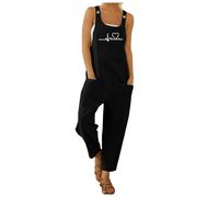 MaNMaNing Eleganter Jumpsuit Damen Jumpsuit Overall Damen Festlich Hochzeit Jeans Jumpsuits Sommerlicher Hosenanzug Latzhose Sommer Elegant Festlich Overall