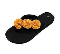 MaNMaNing Hausschuhe Für Damen Damen Sommer Flip Flops Open Schwarze Sandalen Sandals Women Sandalen Bequem Weisse Gold Riemchensandalen Damensandalen