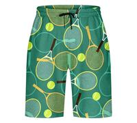 MaNMaNing Herren Shorts Sommer Leicht Atmungsaktiv Strand Stil Elastischer Bund Bequem Lässig Freizeithose Herren Kurz Badeshorts