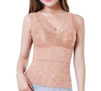 MaNMaNing Integriertes Bustier Damen als Unterzieh Shirt in Sling Form mit nahtlosem Saum und Bandeau Schnitt einteiliges schulterfreies Top Damen Basic Wäsche Oberteil