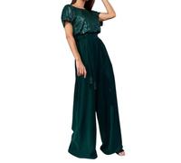 MaNMaNing Overall Damen Elegant Damen Jumpsuit Festlich Jeans Jumpsuits Latzhosen Für Hosenanzug Elegant Eleganter Hosenanzug Jumpsuit Festlich