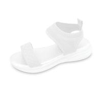 MaNMaNing Sommersandalen Für Damen, Lässige Outdoor-Schuhe, Sandals Women Schwarze Sandalen Damen Sandalen Mit Absatz Mit Fussbett Gold Sommerschuhe Damensandalen