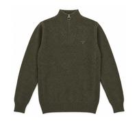 Mann Essential Lambswool Zip Pullover Sage Green XL