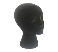 Mannequinkopf für Perücken, Ständer für Perücken, mit Mannequinkopf, aus Samt, Schaufenster-Stil, Kosmetologie-Modell, für Schmuck, Brillen, Schals