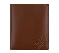 mano Don Antonio RFID Coin Wallet Cognac 