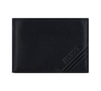 mano Don Antonio Geldbörse RFID Schutz Leder 10 cm schwarz (TAS005678) schwarz