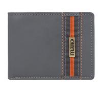 mano Don Leonardo Geldbörse RFID Leder 10 cm grau (M191953004) grau