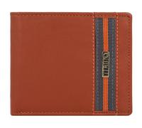 mano Don Leonardo RFID Wallet with flap Cognac 