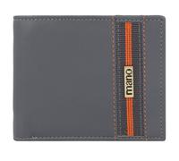 mano Don Leonardo Geldbörse RFID Leder 11,5 cm grau (M191953304) grau