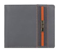 mano Don Leonardo Geldbörse RFID Leder 11 cm grau (M191953204) grau