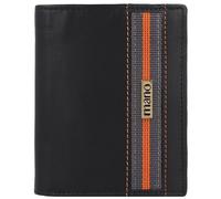 mano Don Leonardo Geldbörse RFID Leder 12,5 cm schwarz (M191953401) schwarz