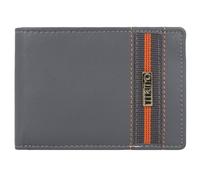 mano Don Leonardo Geldbörse RFID Leder 12 cm grau (M191953104) grau