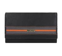 mano Don Leonardo RFID Lady Wallet with zip Black 