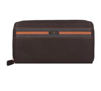 mano Don Leonardo RFID Continental Wallet Darkbrown 