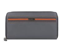 mano Don Leonardo RFID Continental Wallet Grey 