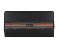 mano Don Leonardo Geldbörse RFID Leder 18 cm schwarz