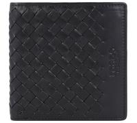 mano Don Luca Geldbörse Leder 10,5 cm schwarz (M191945401) schwarz