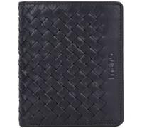 mano Don Luca Coin Wallet with Flap Black