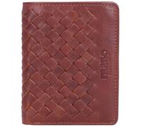 mano Don Luca Kreditkartenetui Leder 8 cm braun