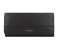 mano Don Romeo Geldbörse RFID Leder 18 cm schwarz (M191950601) braun