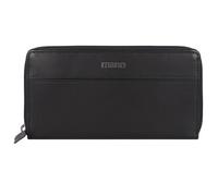 Mano, Don Romeo Geldbörse Rfid Leder 18 Cm in schwarz, Geldbörsen für Damen Gr. OneSize