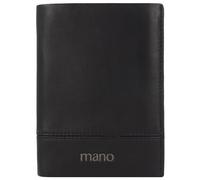 mano Don Romeo Vertical wallet with flap Black